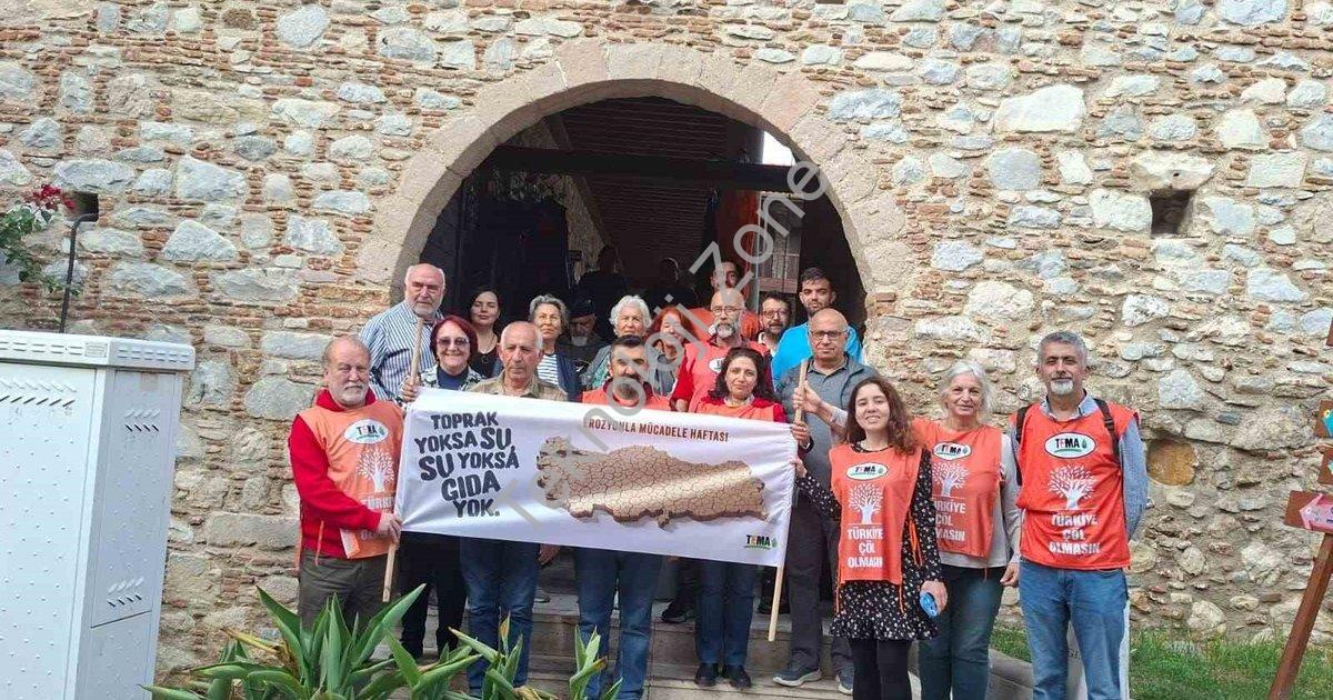 "Milas'ta TEMA Vakfı'ndan Kritik Uyarı: Erozyon Geleceğimizi Tehdit Ediyor" başlıklı haber için foto