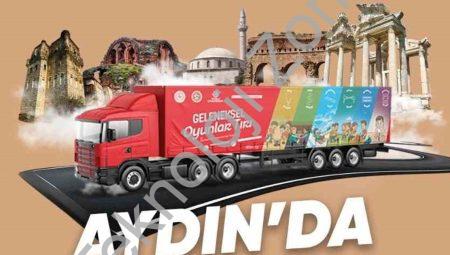 Aydın’da Nostalji Rüzgarı: Geleneksel Oyunlar Tırı Geliyor!