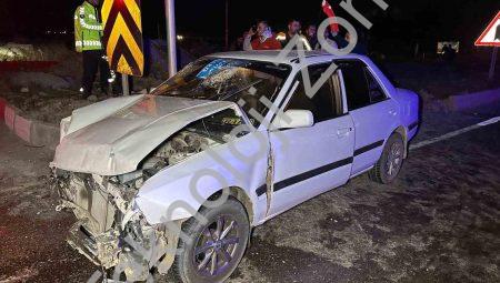 Uşak’ta Kavşak Faciası: Aralarında Bebeğin de Olduğu 10 Kişi Yaralandı