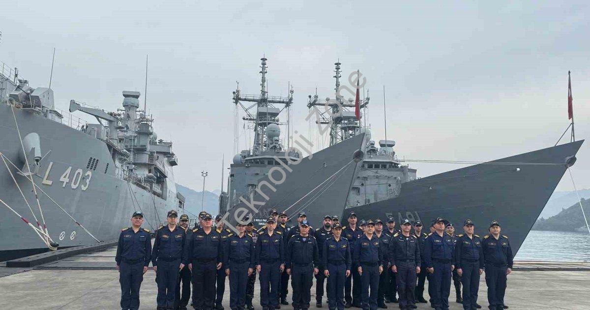 "Doğu Akdeniz'de Güç Gösterisi: DA-25 Tatbikatı Resmen Başladı" başlıklı haber için fotorealistik, p