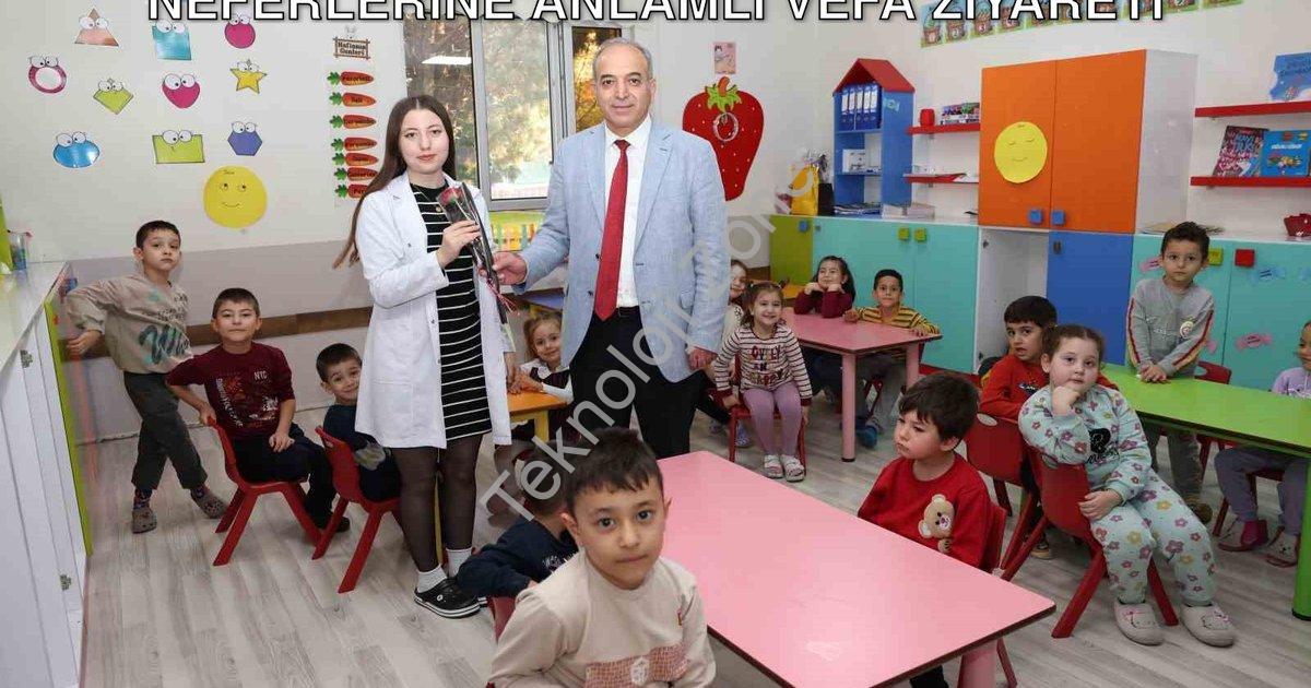 "Denizli OSB Yönetiminden Eğitim Neferlerine Anlamlı Vefa Ziyareti" başlıklı haber için fotorealisti