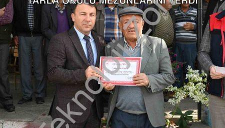 Tavas’ta Bilinçli Tarım Hamlesi: Zeytin Tarla Okulu Mezunlarını Verdi