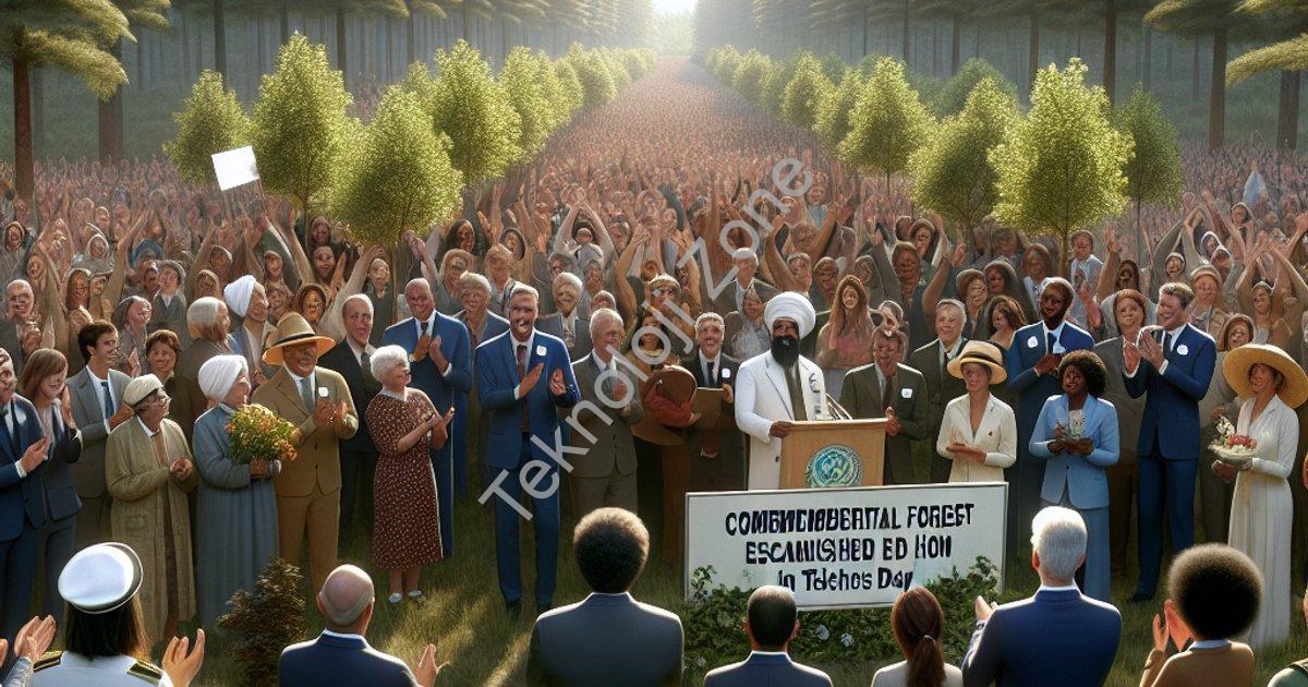 "Çivril’de Öğretmenler Günü Anısına Anlamlı Etkinlik: Hatıra Ormanı Kuruldu" başlıklı haber için fot