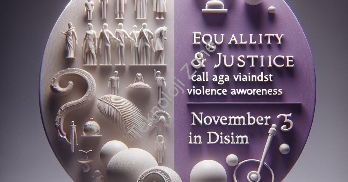 "Didim’de 25 Kasım Farkındalığı: Şiddete Karşı Eşitlik ve Adalet Çağrısı" başlıklı haber için fotore