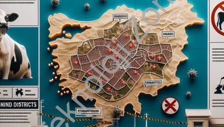 Aydın Kuyucak’ta Şap Hastalığı Alarmı: 20 Mahallede Karantina Başladı