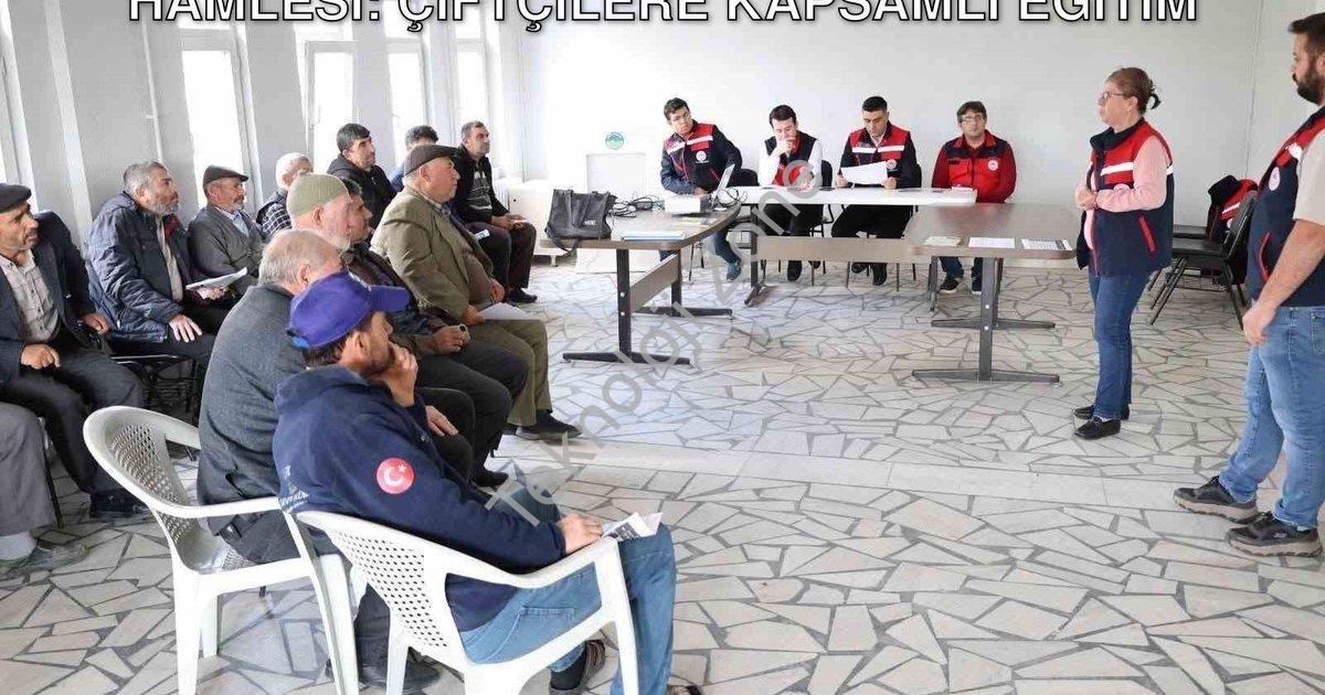 "Afyonkarahisar'da Tarımsal Kalkınma Hamlesi: Çiftçilere Kapsamlı Eğitim" başlıklı haber için fotore