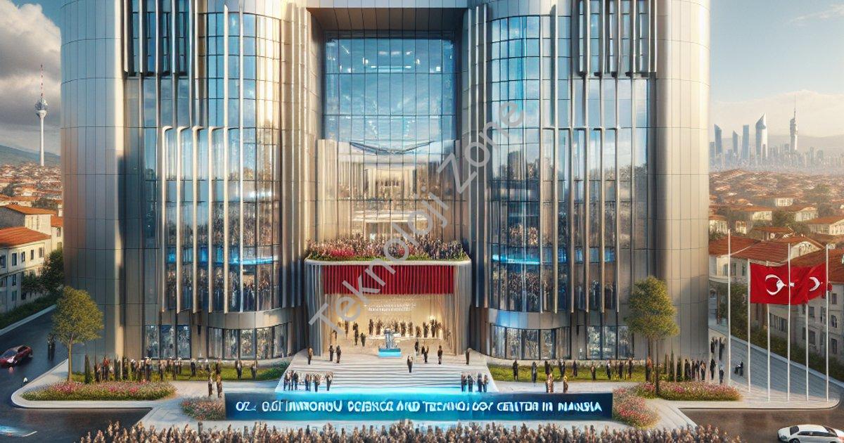 "Manisa'da Duygusal Açılış: Özgen İzmiroğlu Bilim ve Teknoloji Merkezi" başlıklı haber için fotoreal