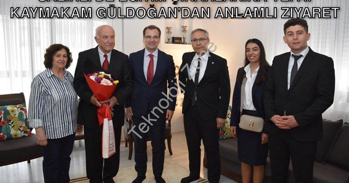 "Salihli'de Eğitim Çınarlarına Vefa: Kaymakam Güldoğan'dan Anlamlı Ziyaret" başlıklı haber için foto