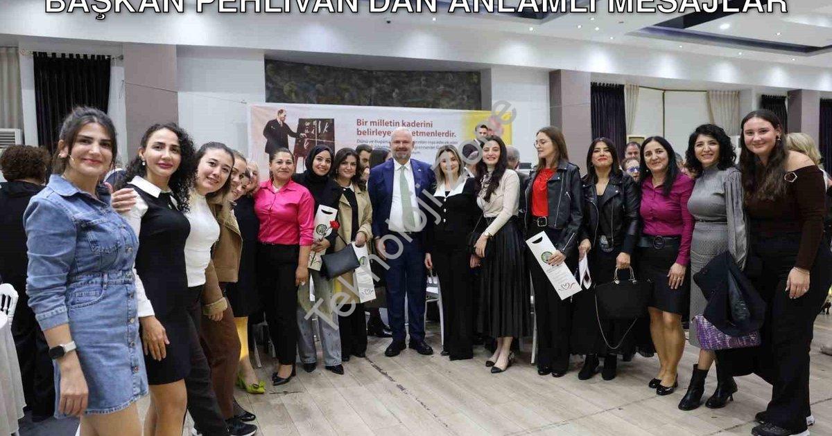 "Menemen'de Öğretmenler Günü Coşkusu: Başkan Pehlivan'dan Anlamlı Mesajlar" başlıklı haber için foto