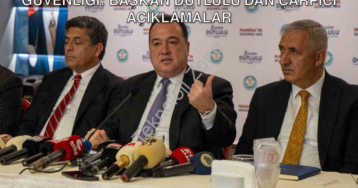 "Manisa'da Deprem Riski ve Konut Güvenliği: Başkan Dutlulu'dan Çarpıcı Açıklamalar" başlıklı haber i