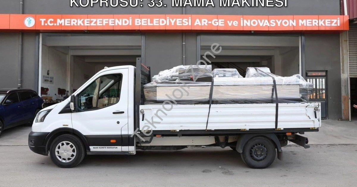 "Merkezefendi'den Çerkezköy'e Teknoloji Köprüsü: 33. Mama Makinesi" başlıklı haber için fotorealisti