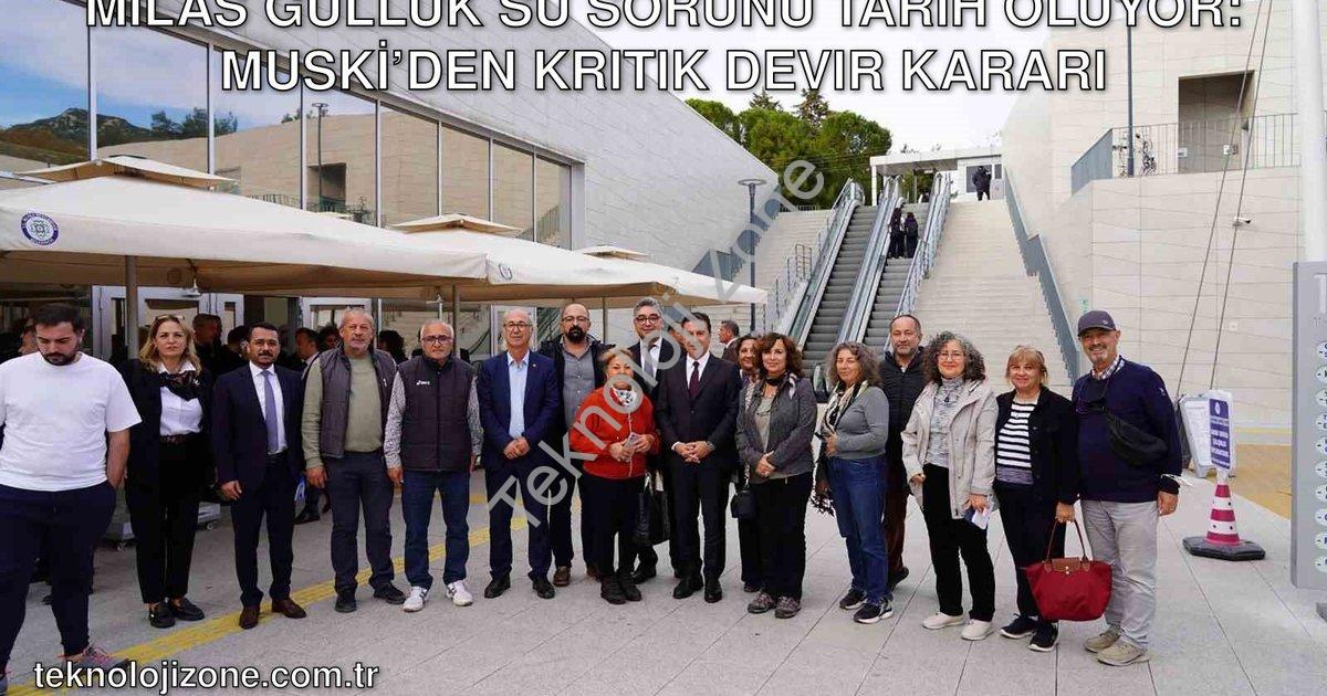 "Milas Güllük Su Sorunu Tarih Oluyor: MUSKİ’den Kritik Devir Kararı" başlıklı haber için fotorealist