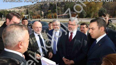 Dinar’da Trafik Güvenliği İçin Kritik Hamle: Kaçış Rampası Projesi Başlıyor