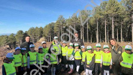 Çine’de Miniklere Orman Sevgisi: Eğitim, Fidan Dikimi ve Tesis Gezisi