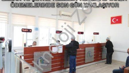 Emlak ve Çevre Temizlik Vergisi 2. Taksit Ödemelerinde Son Gün Yaklaşıyor