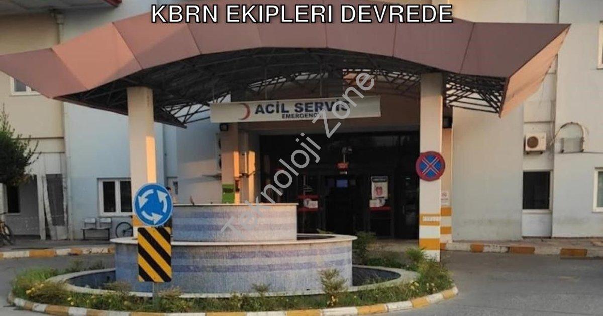 "Seydikemer'deki Gizemli Zehirlenme: AFAD KBRN Ekipleri Devrede" başlıklı haber için fotorealistik,