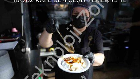 Aydın’da Sosyal Belediyecilik Örneği: Havuz Kafe’de 4 Çeşit Yemek 75 TL