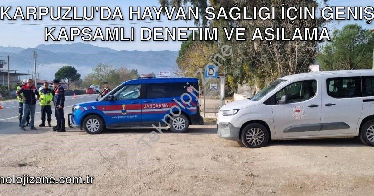 "Karpuzlu'da Hayvan Sağlığı İçin Geniş Kapsamlı Denetim ve Aşılama" başlıklı haber için fotorealisti