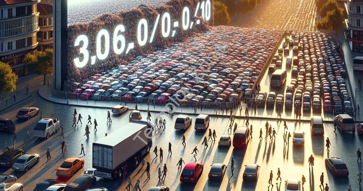 "Kütahya'da Trafiğe Kayıtlı Araç Sayısı Merkez Nüfusunu Geride Bıraktı" başlıklı haber için fotoreal