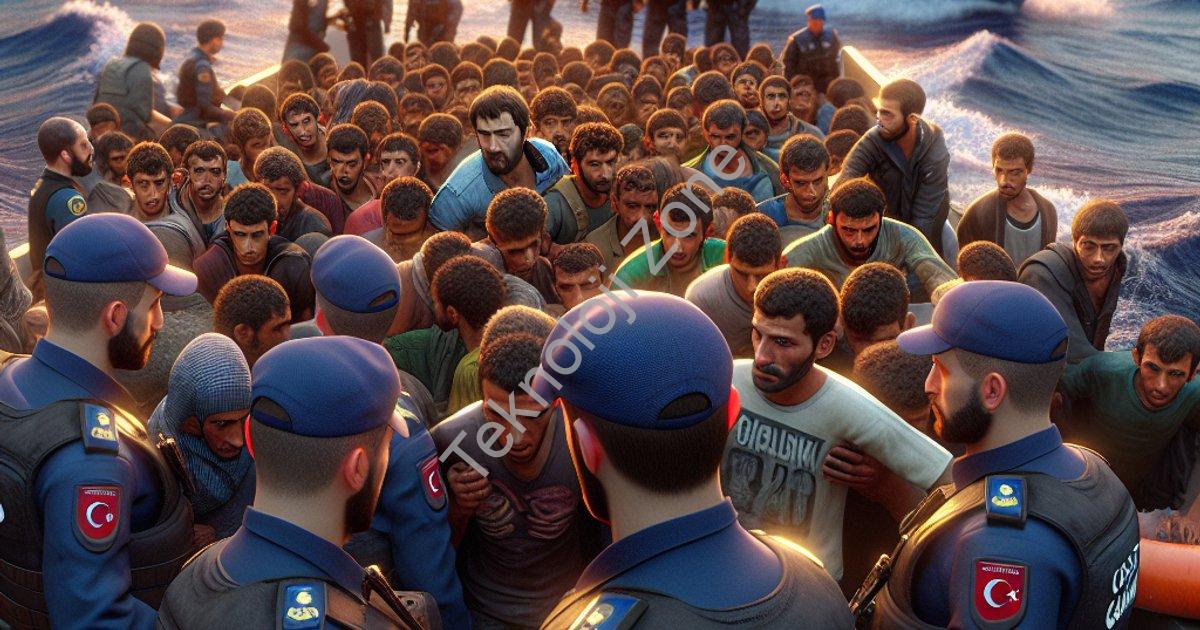 "İzmir Kıyılarında Yoğun Mesai: Sahil Güvenlikten Peş Peşe Göçmen Operasyonları" başlıklı haber için