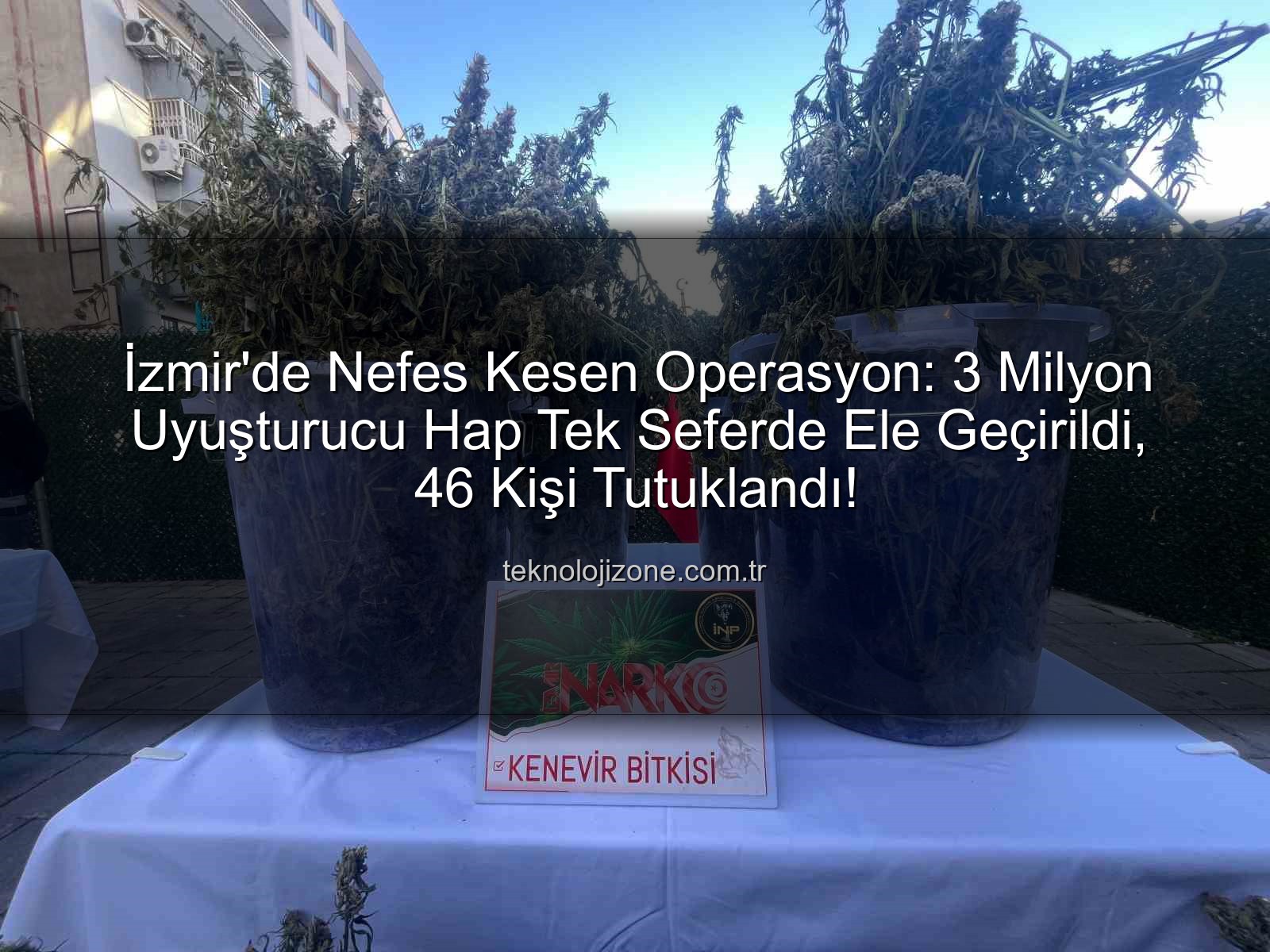 uyuşturucu hap - İzmir'de Nefes Kesen Operasyon: 3 Milyon Uyuşturucu Hap Tek Seferde Ele Geçirildi, 46 Kişi Tutuklandı!