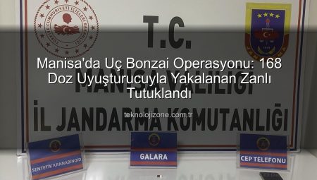 Manisa’da Uç Bonzai Operasyonu: 168 Doz Uyuşturucuyla Yakalanan Zanlı Tutuklandı