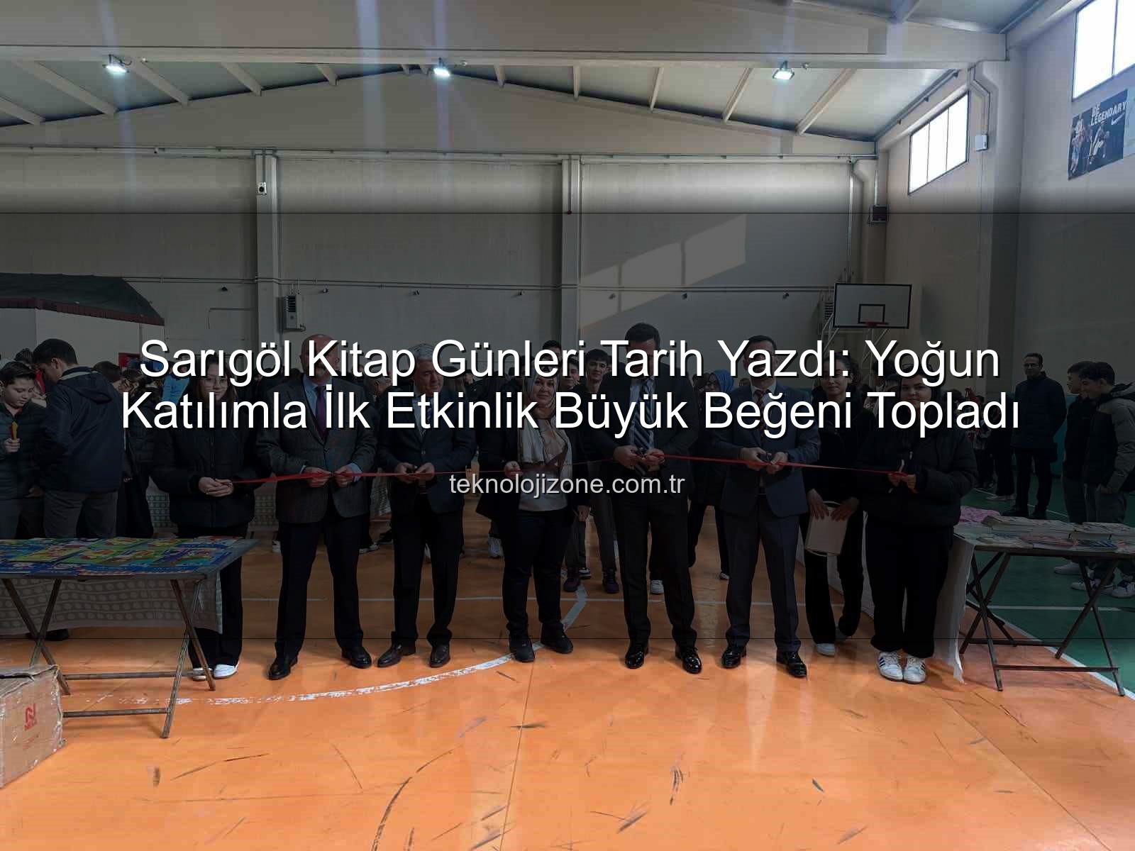 Sarıgöl Kitap Günleri - Sarıgöl Kitap Günleri Tarih Yazdı: Yoğun Katılımla İlk Etkinlik Büyük Beğeni Topladı