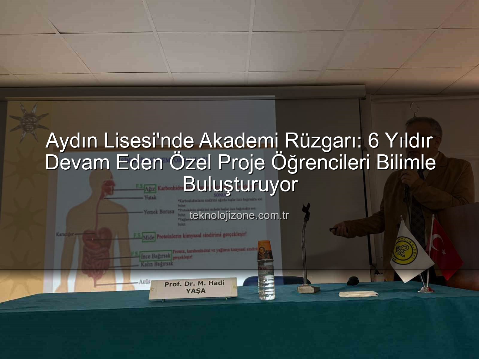 akademisyenlerle buluşma - Aydın Lisesi'nde Akademi Rüzgarı: 6 Yıldır Devam Eden Özel Proje Öğrencileri Bilimle Buluşturuyor