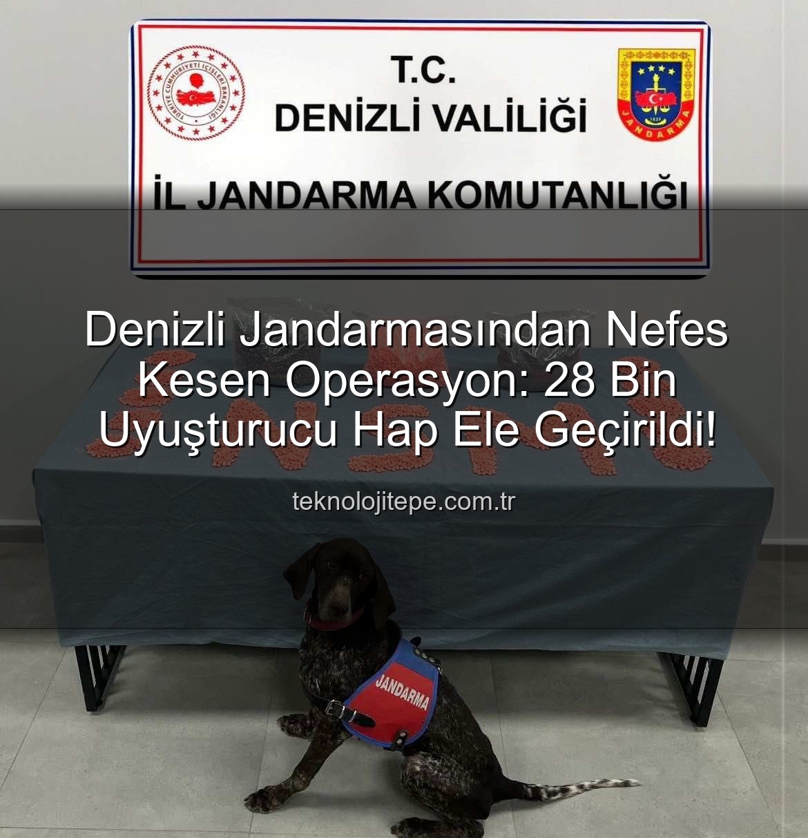uyuşturucu hap operasyonu - Denizli Jandarması'ndan Nefes Kesen Operasyon: 28 Bin Uyuşturucu Hap Ele Geçirildi!
