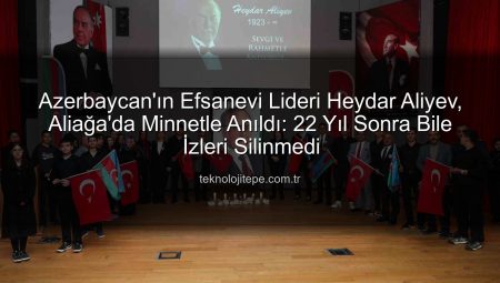 Azerbaycan’ın Kurucu Lideri Heydar Aliyev, Aliağa’da Vefatının 22. Yılında Saygıyla Anıldı