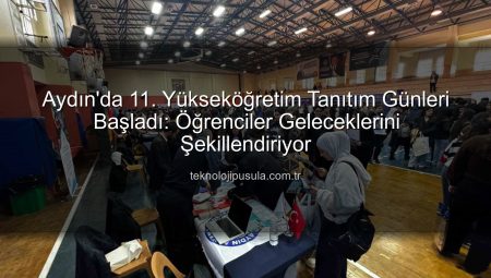 Aydın’da 11. Yükseköğretim Tanıtım Günleri Başladı: Öğrenciler Üniversitelerle Buluştu