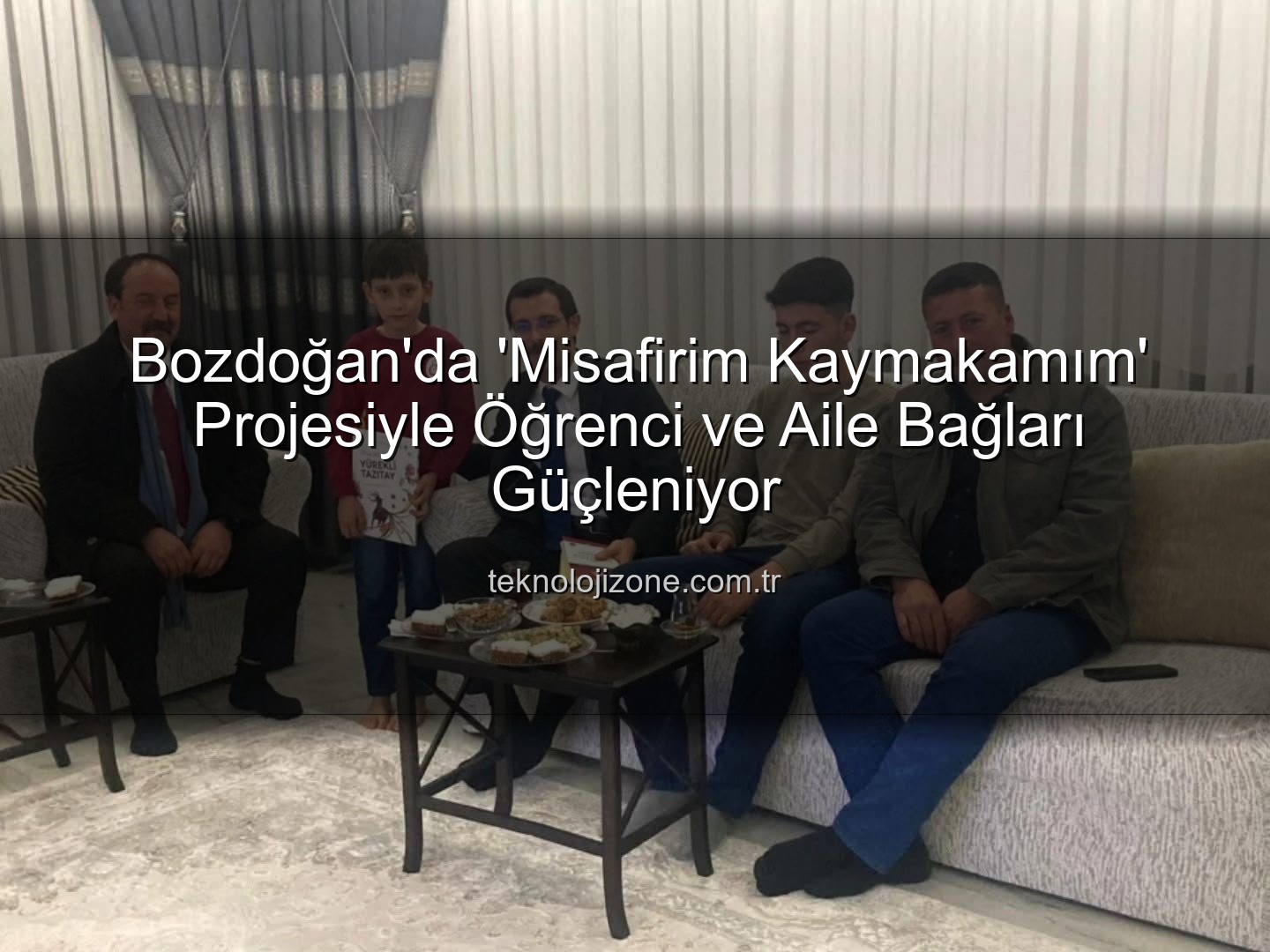 Misafirim Kaymakamım - Bozdoğan'da 'Misafirim Kaymakamım' Projesiyle Öğrenci ve Aile Bağları Güçleniyor