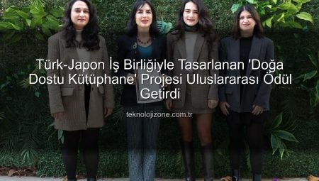 Türk-Japon İş Birliğiyle Tasarlanan ‘Doğa Dostu Kütüphane’ Projesi Uluslararası Ödül Getirdi