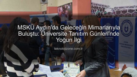 MSKÜ Aydın’da Geleceğin Mimarlarıyla Buluştu: Üniversite Tanıtım Günleri’nde Yoğun İlgi