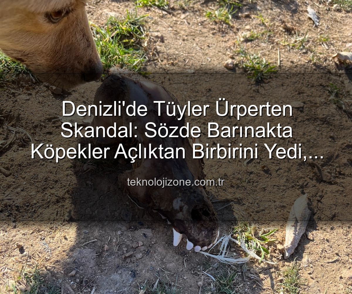 hayvan istismarı - Denizli'de Tüyler Ürperten Skandal: Sözde Barınakta Köpekler Açlıktan Birbirini Yedi, Yurt Dışından Bağışlar İstismar Edildi