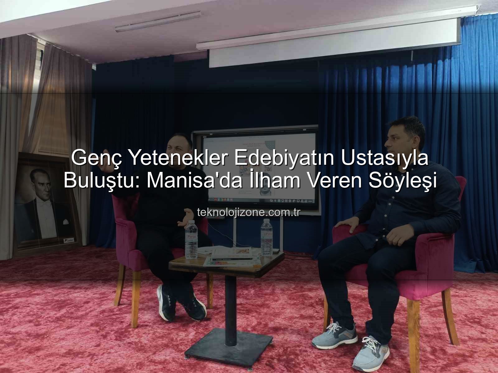 genç yazarlar - Genç Yetenekler Edebiyatın Ustasıyla Buluştu: Manisa'da İlham Veren Söyleşi