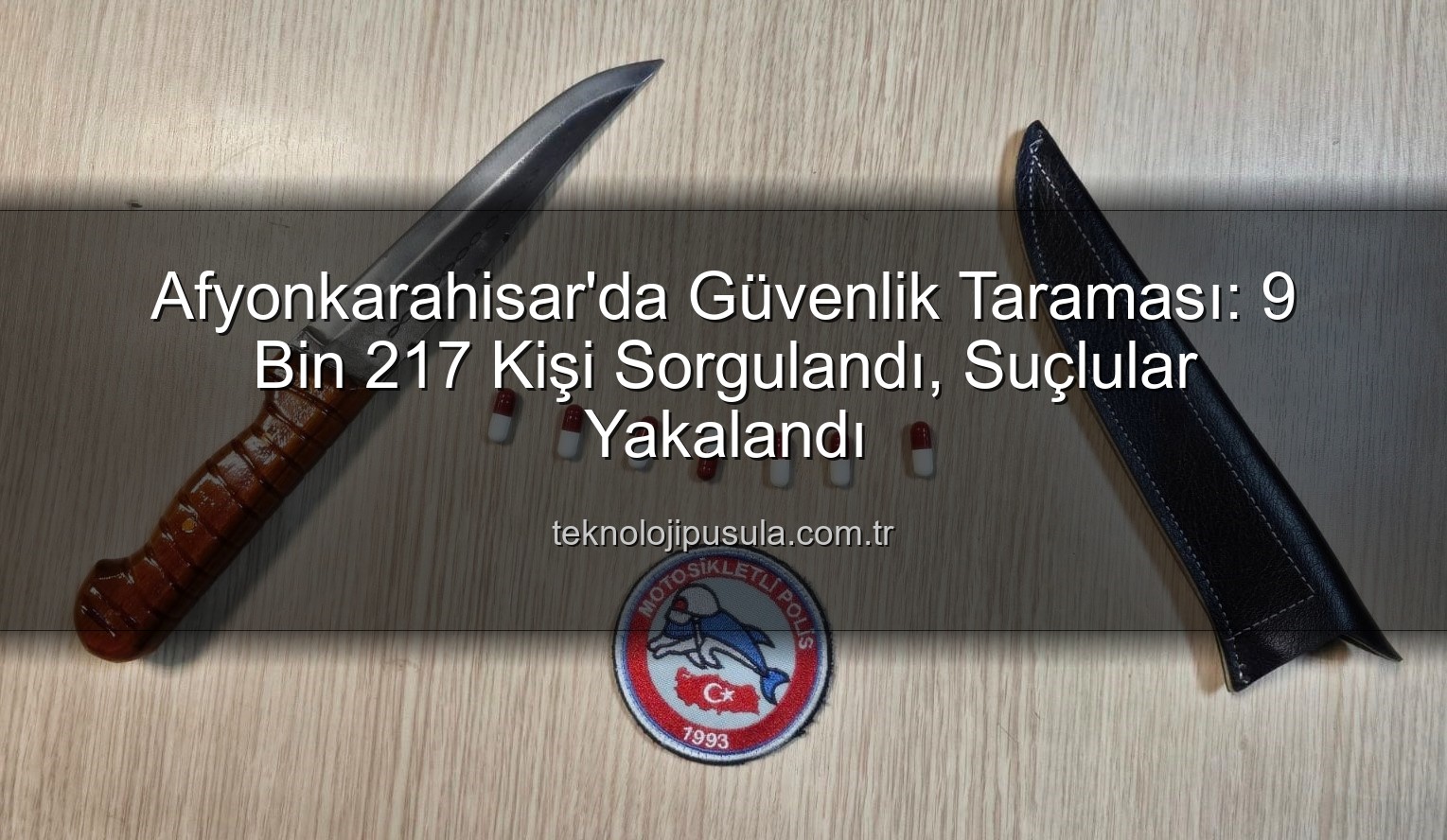 kimlik sorgulaması - Afyonkarahisar'da Güvenlik Taraması: 9 Bin 217 Kişilik Kimlik Sorgulaması ve Suçlulara Darbe
