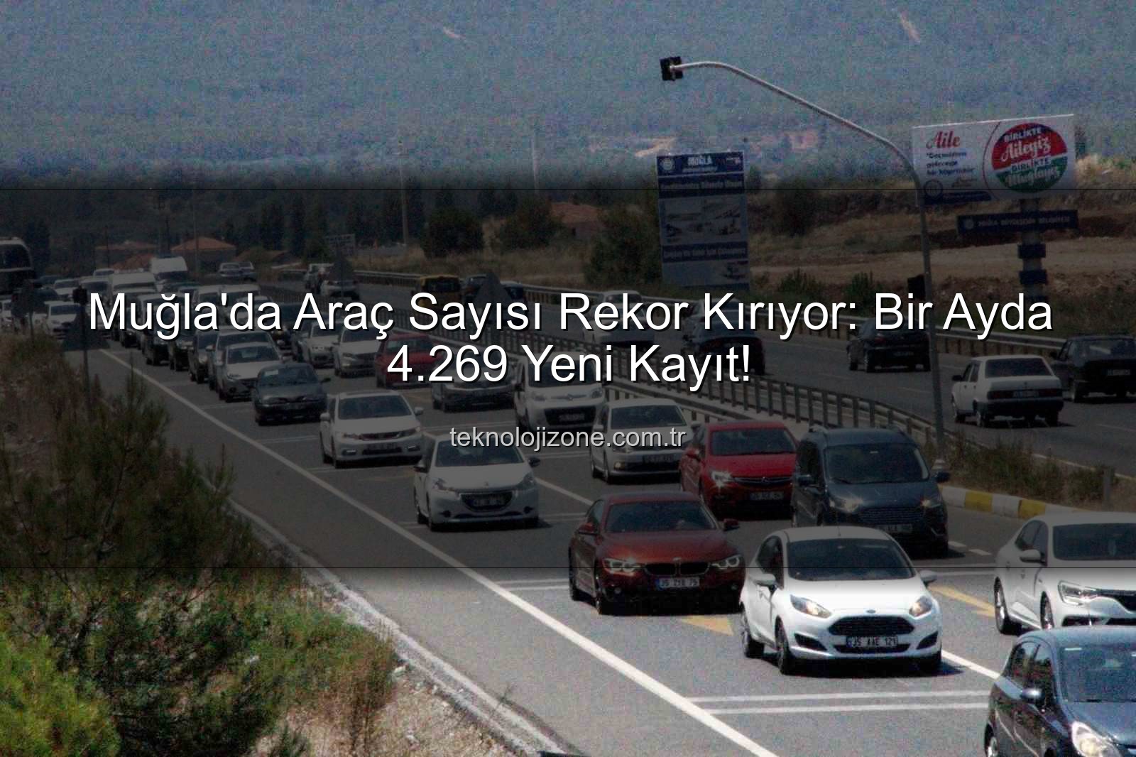 Muğla araç sayısı - Muğla'da Araç Sayısı Rekor Kırıyor: Bir Ayda 4.269 Yeni Kayıt!