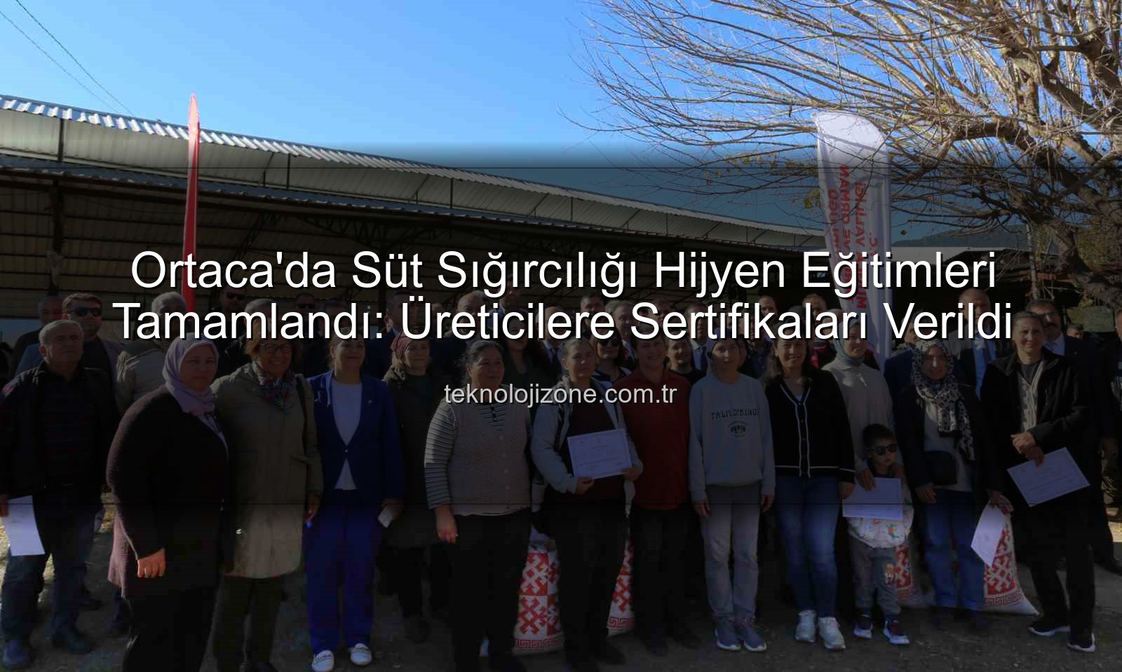 süt sığırcılığı hijyen - Ortaca'da Süt Sığırcılığı Hijyen Eğitimleri Tamamlandı: Üreticilere Sertifikaları Verildi
