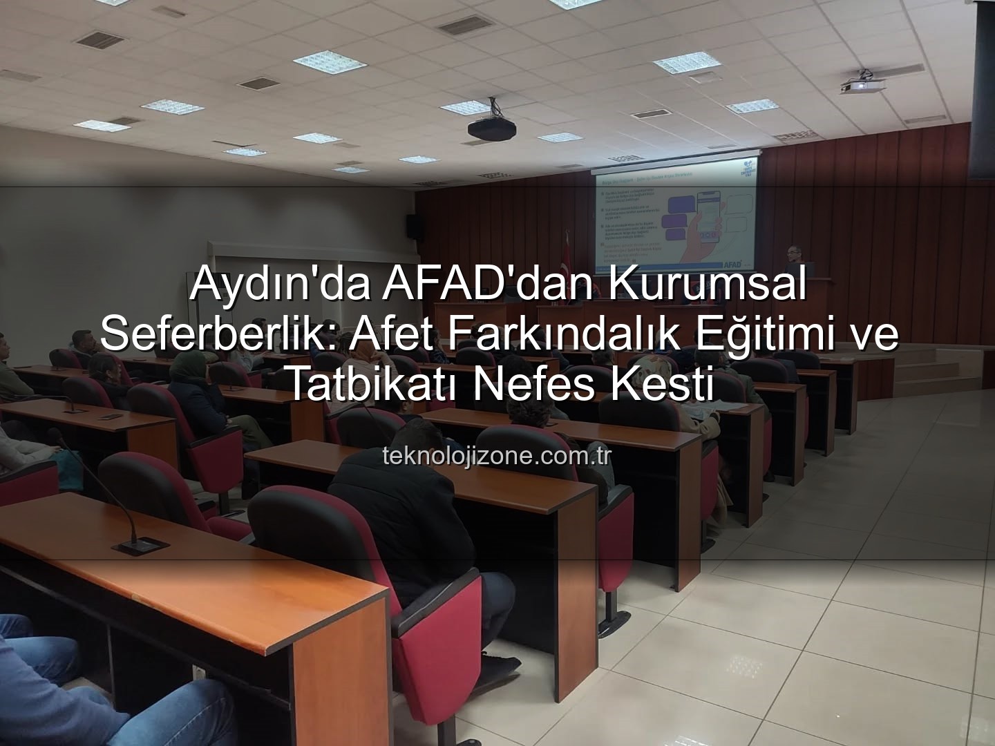 afet farkındalık eğitimi - Aydın'da AFAD'dan Kurumsal Seferberlik: Afet Farkındalık Eğitimi ve Tatbikatı Nefes Kesti