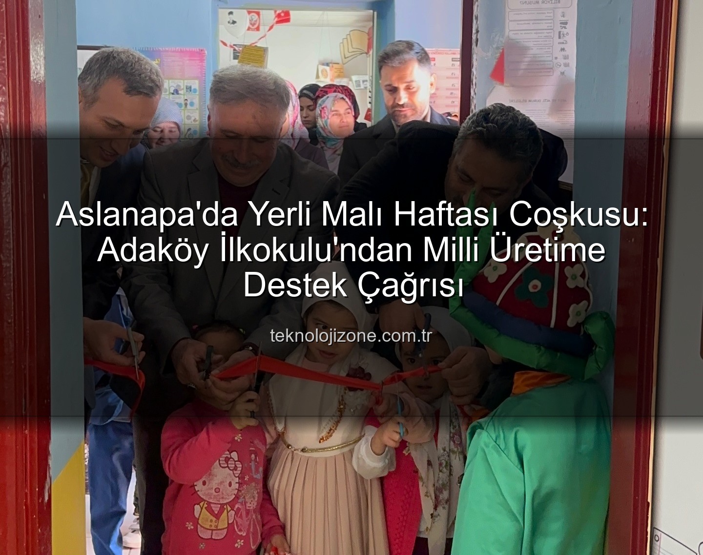 Yerli Malı Haftası - Aslanapa'da Yerli Malı Haftası Coşkusu: Adaköy İlkokulu'ndan Milli Üretime Destek Çağrısı