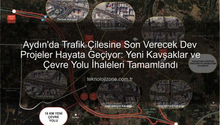 Aydın’da Trafik Çilesine Son Verecek Dev Projeler Hayata Geçiyor: Yeni Kavşaklar ve Çevre Yolu İhaleleri Tamamlandı