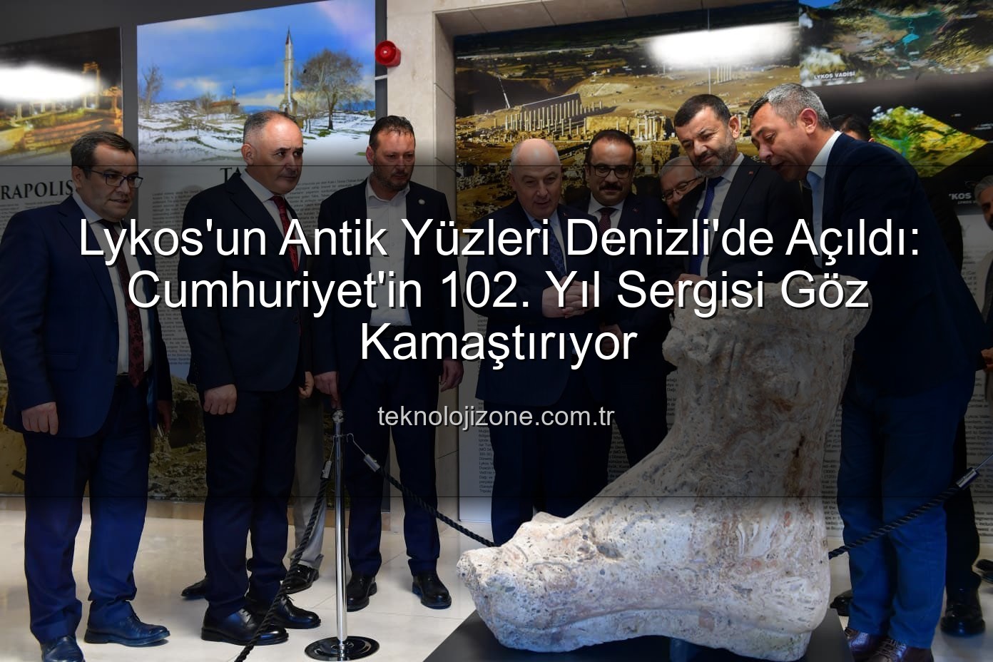 Lykos'un Antik Yüzleri Denizli'de Açıldı: Cumhuriyet'in 102. Yıl Sergisi Göz Kamaştırıyor
